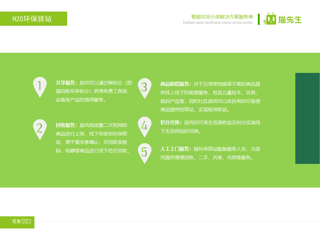 貓先生環(huán)保驛站，積分兌換點(diǎn)功能說明 ，垃圾房生產(chǎn)廠家