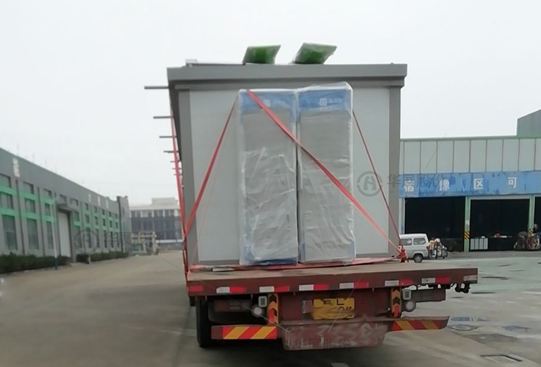 鹽城垃圾分類投放站，四分類垃圾房，智能分類垃圾房，垃圾分類箱房