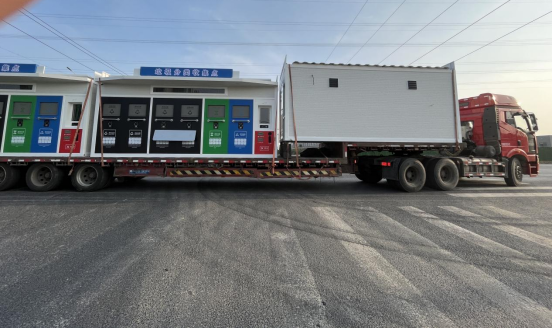 華展貓先生，智能分類垃圾房，小區(qū)垃圾分類解決方案