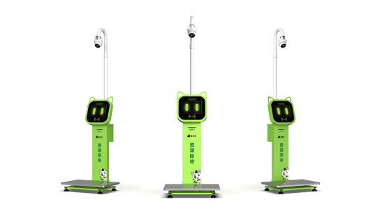 華展貓先生，智能再生資源回收站，廢品回收箱廠家