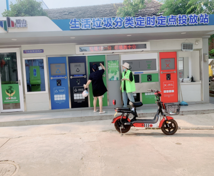 垃圾分類項目運營，垃圾分類定時定點投放，貓先生垃圾分類房