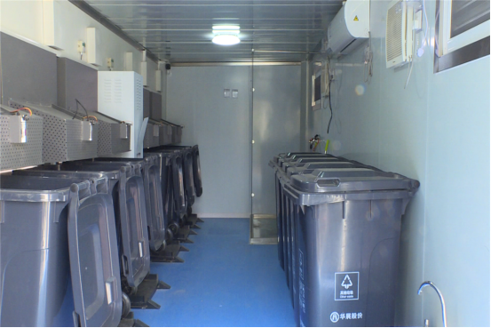 華展貓先生，智能垃圾分類房，垃圾分類收集點(diǎn)，垃圾房內(nèi)部