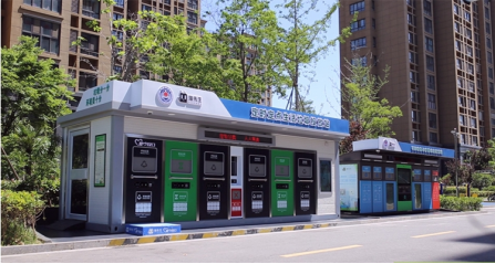 貓先生智能垃圾房、垃圾分類收集點(diǎn)、社區(qū)垃圾分類站生產(chǎn)廠家