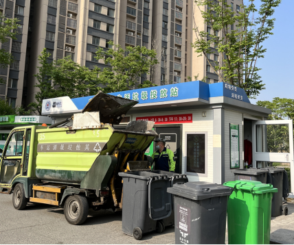 貓先生智能垃圾房，社區(qū)垃圾分類(lèi)站，小區(qū)垃圾集中投放點(diǎn)生產(chǎn)廠家