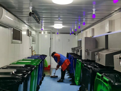 貓先生智能垃圾房，社區(qū)垃圾分類(lèi)站，小區(qū)垃圾集中投放點(diǎn)生產(chǎn)廠家