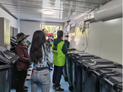 貓先生智能垃圾分類房，社區(qū)垃圾分類收集點(diǎn)，生活垃圾投放房生產(chǎn)廠家