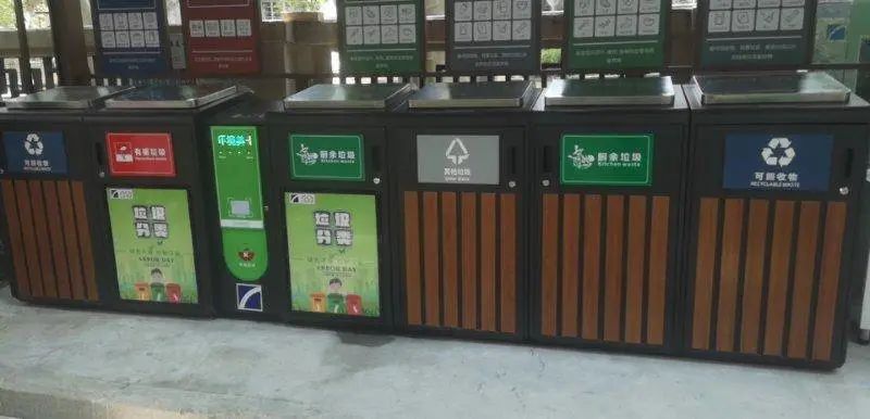 貓先生智能垃圾分類亭，定時(shí)定點(diǎn)垃圾收集點(diǎn) ，垃圾亭生產(chǎn)廠家