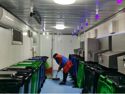 智能垃圾分類房，清潔小屋，垃圾分類收集站，分類垃圾亭生產(chǎn)廠家