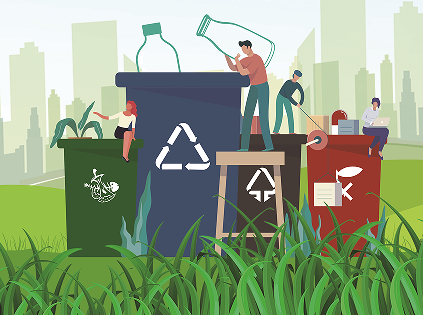 智能分類垃圾房，清潔小屋，垃圾分類收集站生產(chǎn)廠家