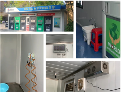 江蘇智能分類垃圾房，清潔小屋，垃圾分類收集站生產(chǎn)廠家