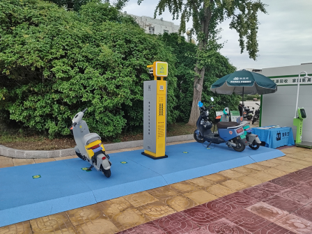 華展貓先生電動車充電樁生產(chǎn)廠家，共享電動車解決方案