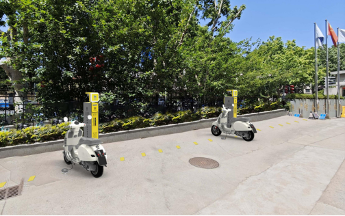 電單車充電樁，智能無線充電樁，智能掃碼電動自行車充電樁廠家