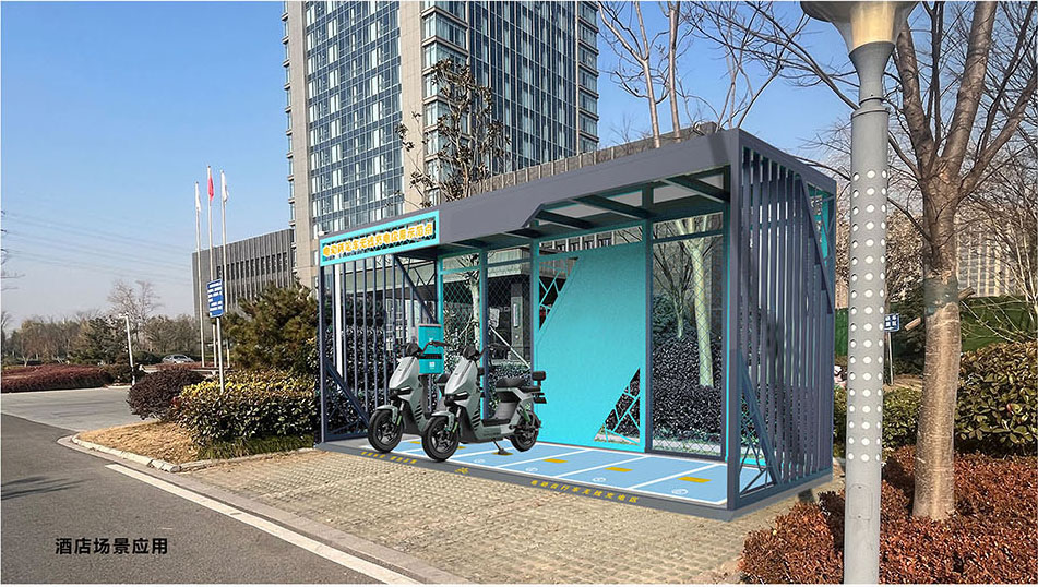 電動車無線充電樁，兩輪車無線充電，一拖六充電樁