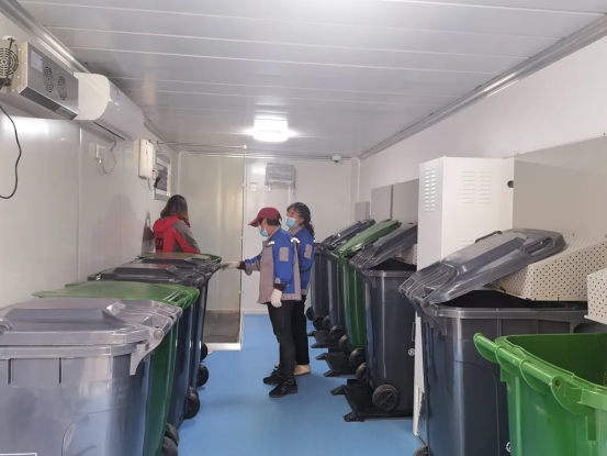 江蘇貓先生智能分類垃圾房，清潔小屋，垃圾分類收集站生產廠家